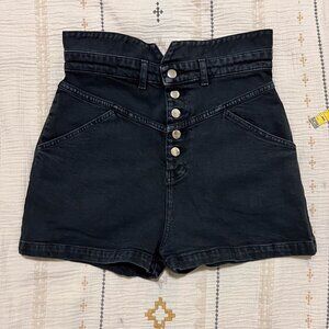 Stoned Immaculate Back High Waist Denim Shorts 31 NWOT